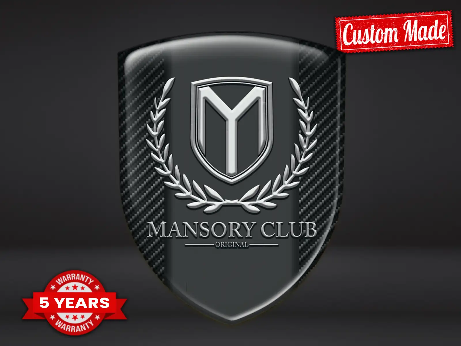 Mansory Adesivi Decalcomanie Auto Resistenti Universali Pregiate